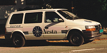 To the Vesta-mobile!